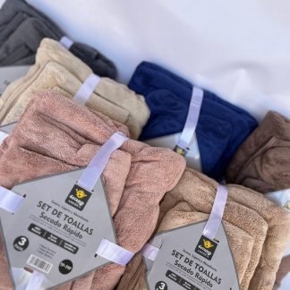 TOALLONES SECADO RAPIDO X3 PCS