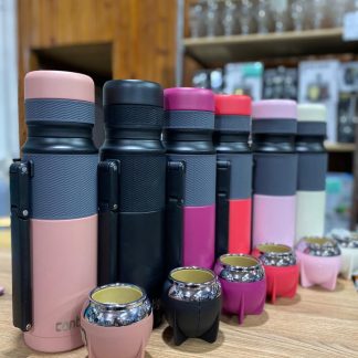 Combo Contigo Calidad Premium 1l con Mate Uruguayo de PVC