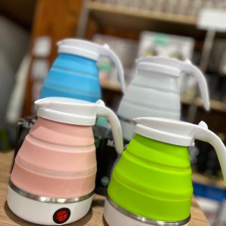 Pava Electrica Plegable de Silicona 600ml 600W