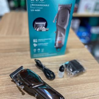 Máquina de cortar cabello con todos sus accesorios marca LUO
