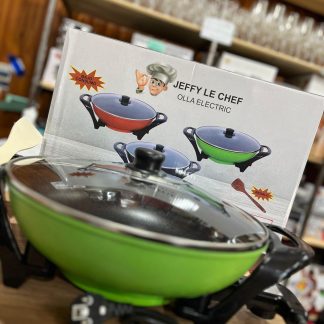 Olla electrica marca JEFFY LE CHEF
