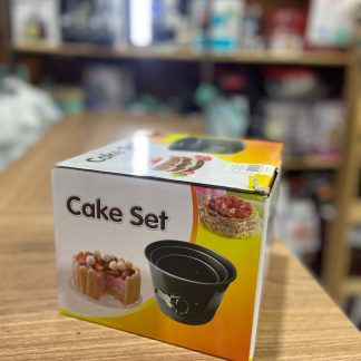 Juego de moldes para reposteria cake set de 3 piezas antiadherente y desmoldable