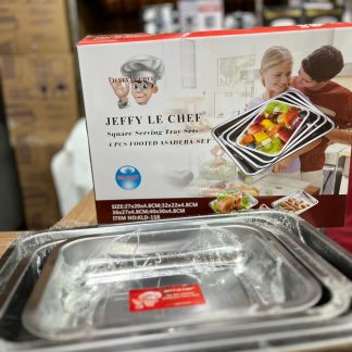 Bandeja x 4 pcs marca JEFFY le chef
