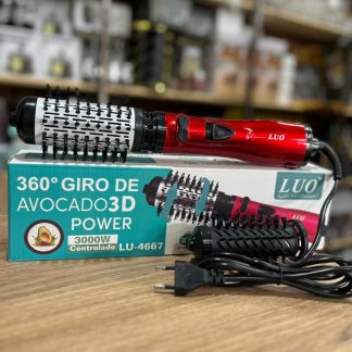 Cepillo Alisador Giratorio 360° con Revestimiento Cerámico