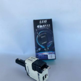 Cargador para auto 4 en 1