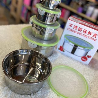 Juego de bowl de 5pcs con tapa hermética