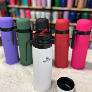 Mate listo 2 en 1 con brillo X500ml Pico de acero inoxidable