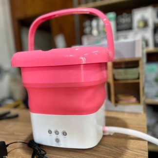 Mini lavadora portátil diseño plegable capacidad ideal varios colores disponibles