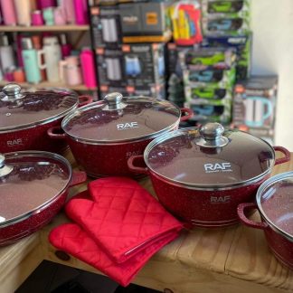 Juego de olla 5 pieza marca Raf