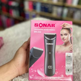 Depiladora femenina marca sonar SN 232 Incluye accesorios