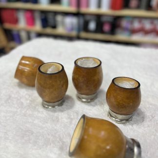Mate calabaza con base de acero