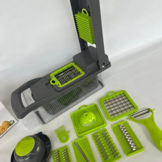 Mandolina con todos sus accesorios