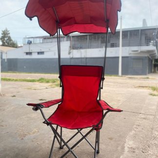 Silletas camping con techo super práctica y fácil de armar
