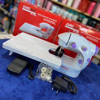 Maquina de coser con pedal y su paquete de bobinas