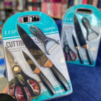 Set de cuchillos X4 piezas marca LUO