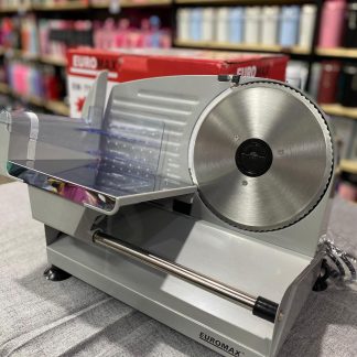 Cortadora de fiambre de acero inoxidable con accesorios para kioscos
