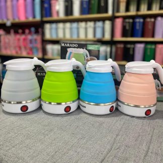 Pavas plegables de silicona resistente