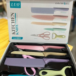 Ser de cuchillos por 6 pcs. Marca luo