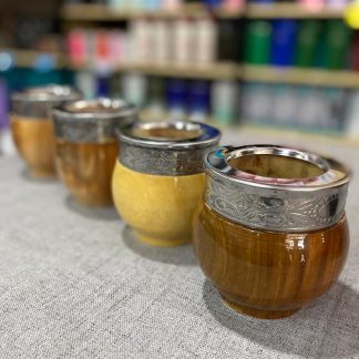Mates de madera barnizada virola de acero ideal para grabados