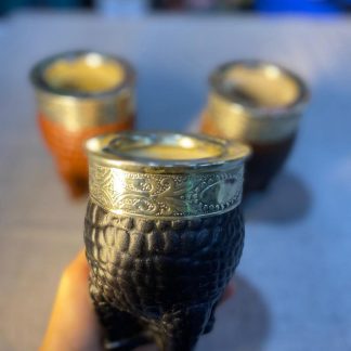 Mate imperial, cuero croco