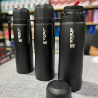 Termos media manija en negro 1L