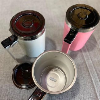 Caféteros con batidor electrico Incluye su cable USB de carga