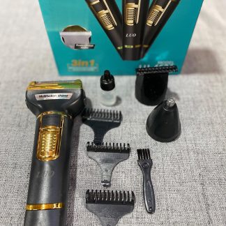 Maquina marca LUO 3en1 Rasuradora Maquina Depiladora