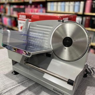 Máquina de cortar fiambres EUROMAX con regulador de corte