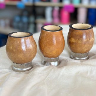 Mate calabaza con base