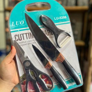 Set de cuchillos por 4 piezas Marca LUO
