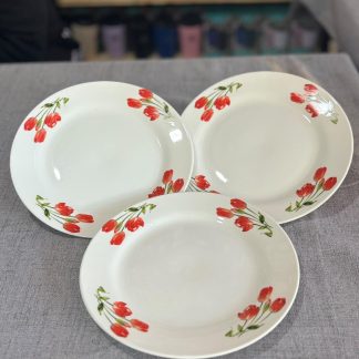 Platos de porcelana