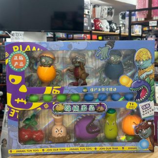 Kit juguete Planta vs zombies