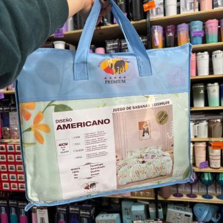 Juego de sábanas Queen 2/5 Plazas 5500 hilos diseño americano