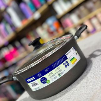 Cacerolas con tapa de vidrio 24cm 4.9 ltrs Tramontina