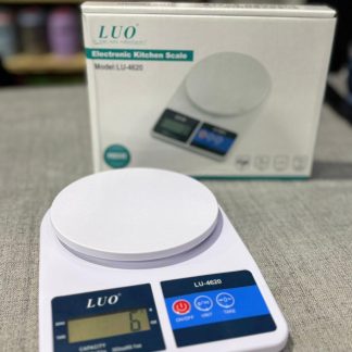 Balanza gramera marca LUO Incluye pila de regalo