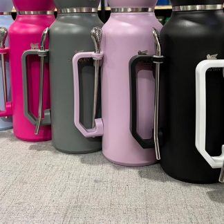 Termo marcianito con bombilla incluida 1.300L tapa cabezal apta para mate