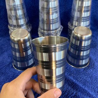 Vasos de aluminio por unidad