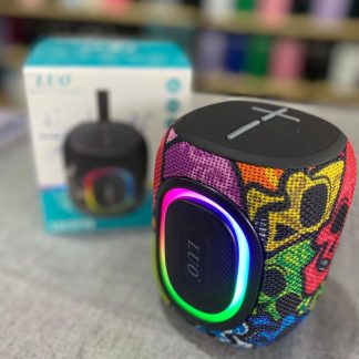 Parlante con luces Bluetooth y carga USB