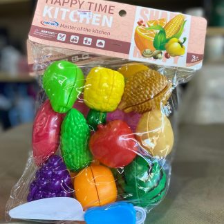 Kit de frutas y verduras frescas variadas
