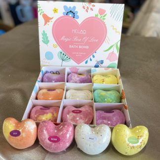 Bath Bomb Corazón para Baños Relajantes y Espumantes