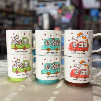 Tazas apilables