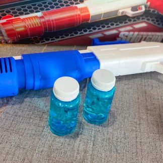 Burbujero pistola con detergente