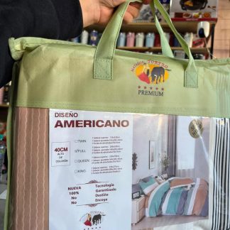 Sabana FULL 5500 hilos diseño americano