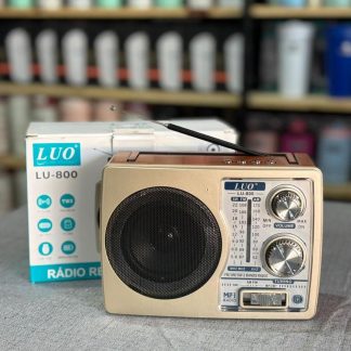 Radio portátil retro Lu-800 Modelo vintage Radio Bluetooth USB/TF CARD Entrada Auxiliar Batería recargable