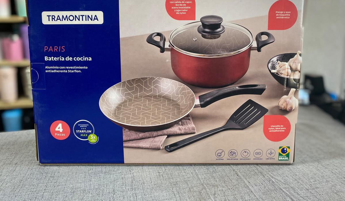 Juego de ollas Tramontina 4pcs