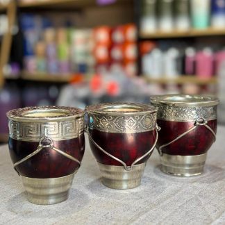 Mate imperial Lozada con virola de alpaca