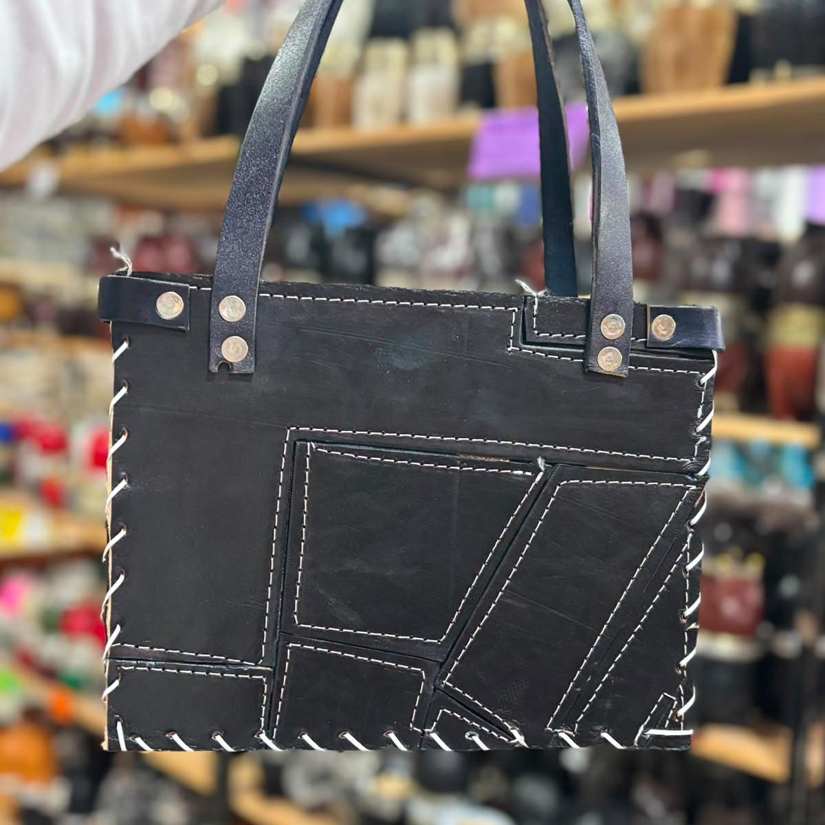 Bolsos retazo de cuero