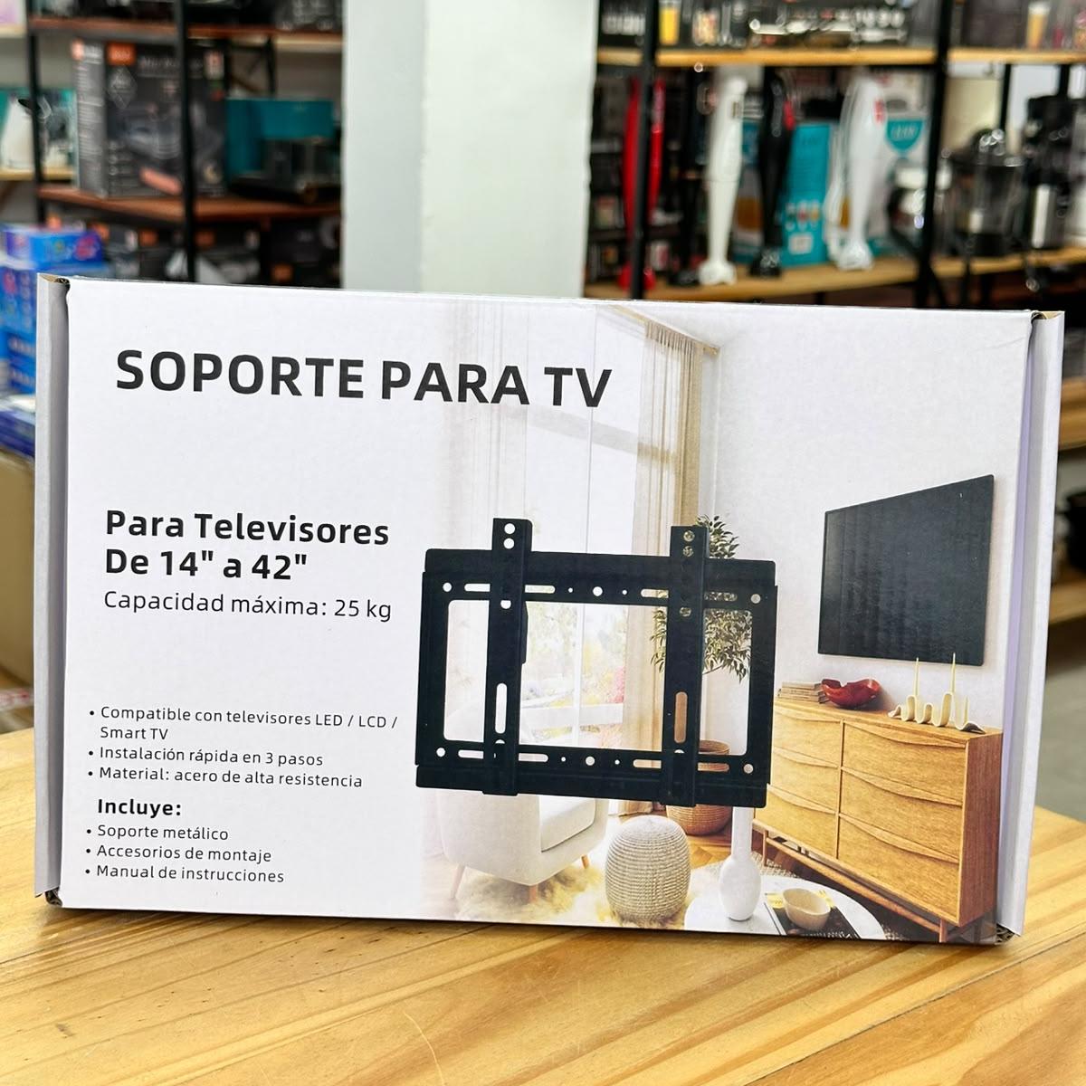 Soporte de TV fijo 26" a 63"
