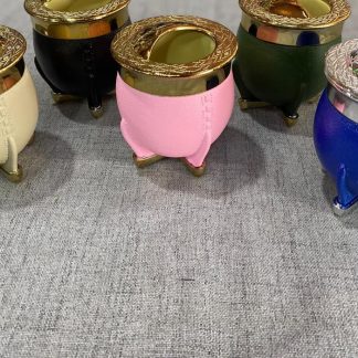 Mate PVC con tapa antivuelco