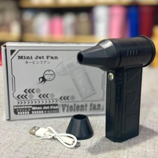 Mini Soplete de Alta Potencia Recargable con Mini Jet Fan y Accesorios Incluidos